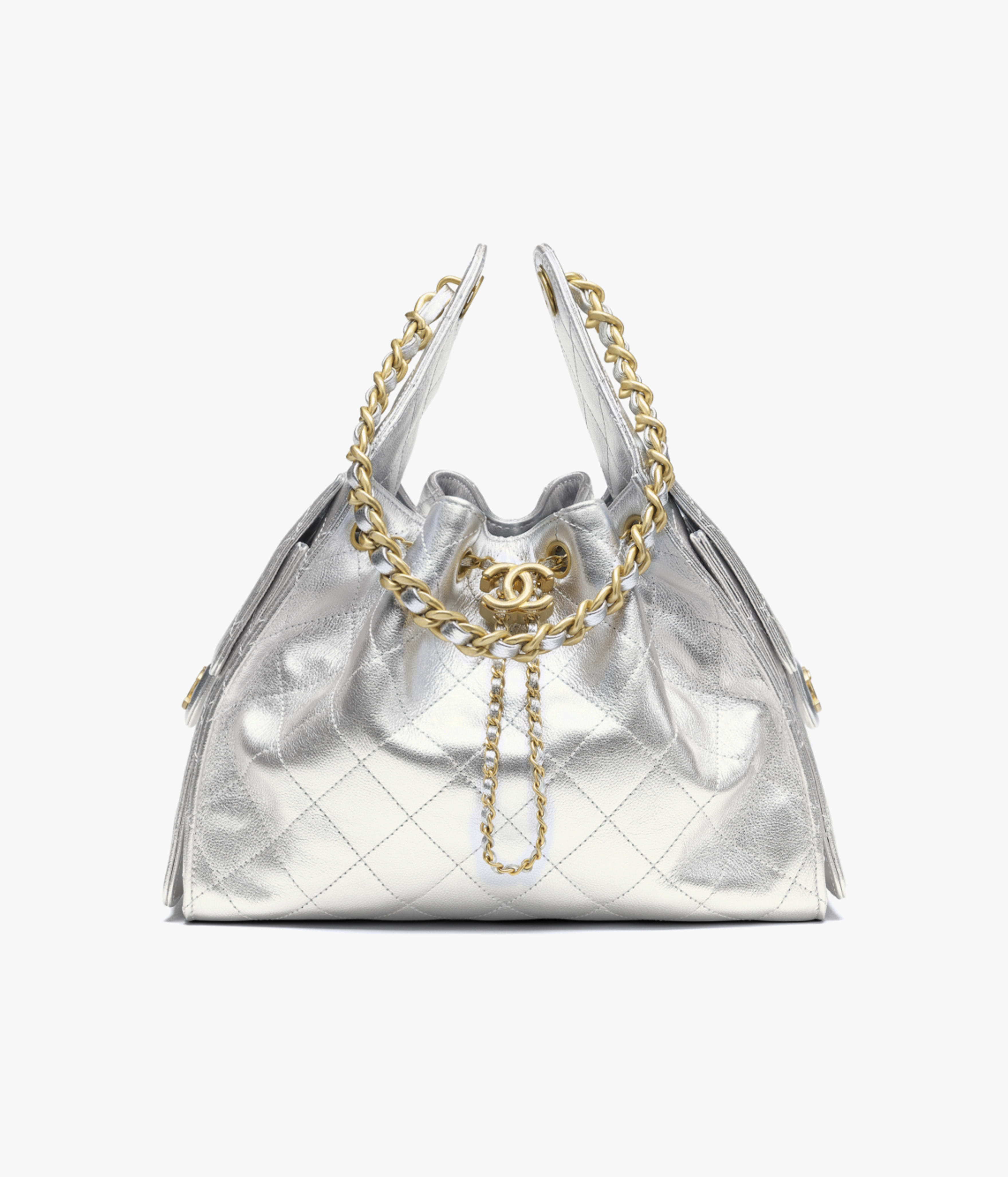 Borsa CHANEL 25 piccola - Borse hobo - Silvery